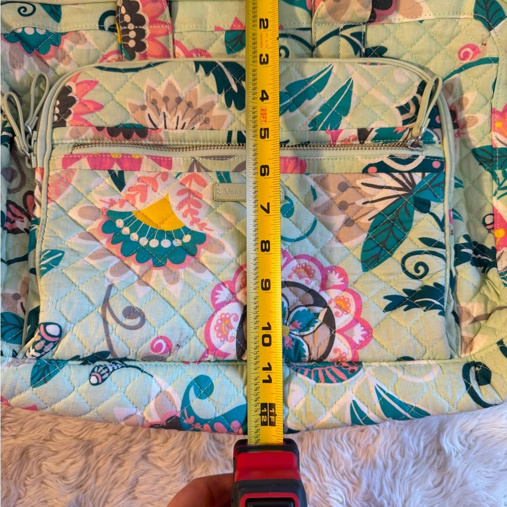 Vera Bradley Multicolor Floral Quilted Travel Bag - Picture 7 of 10